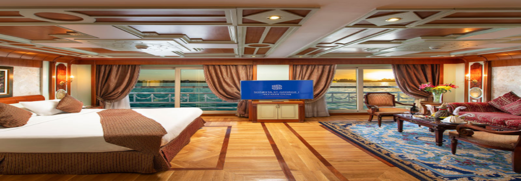 Sonesta St. George I Nile Cruise Ship Presidential Suite - Direct Nile Cruise Egypt